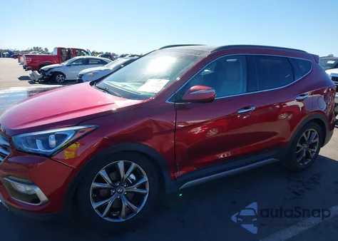 2017 Hyundai Santa Fe Sport 2.0T Ultimate from USA, damaged, VIN 5XYZW4LA9HG452200